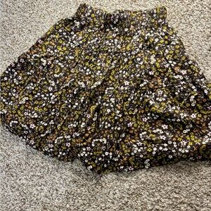 Rylee + Cru Floral Skirt